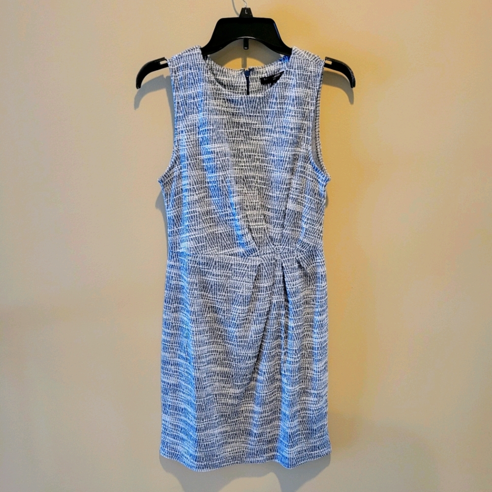 Light, tweed-like, shift dress.